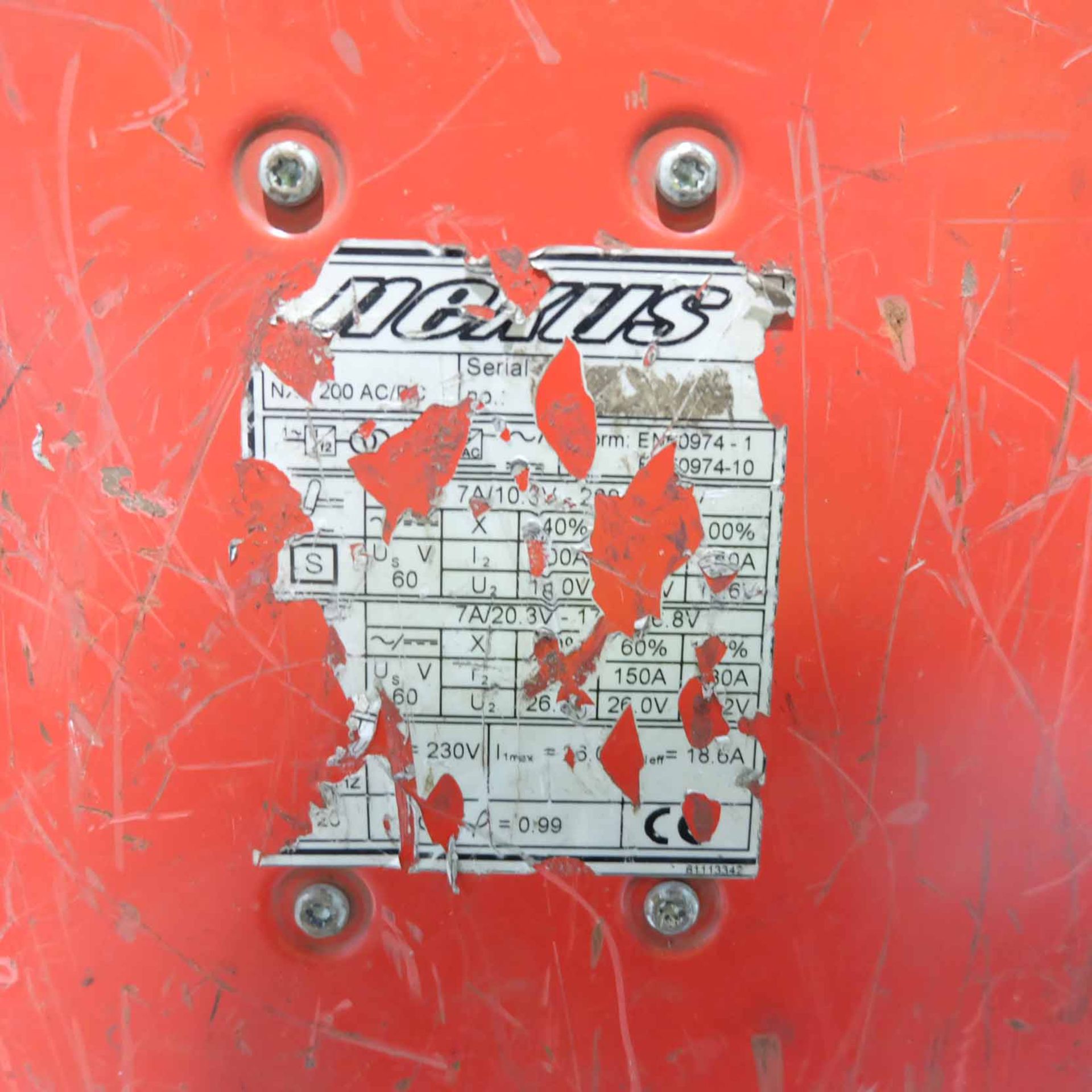 X Nexus NXT 200 AC/DC Tig Welder For Stainless, Steel & Aluminium. Current Range 7 - 200 Amp. Input: - Image 7 of 7