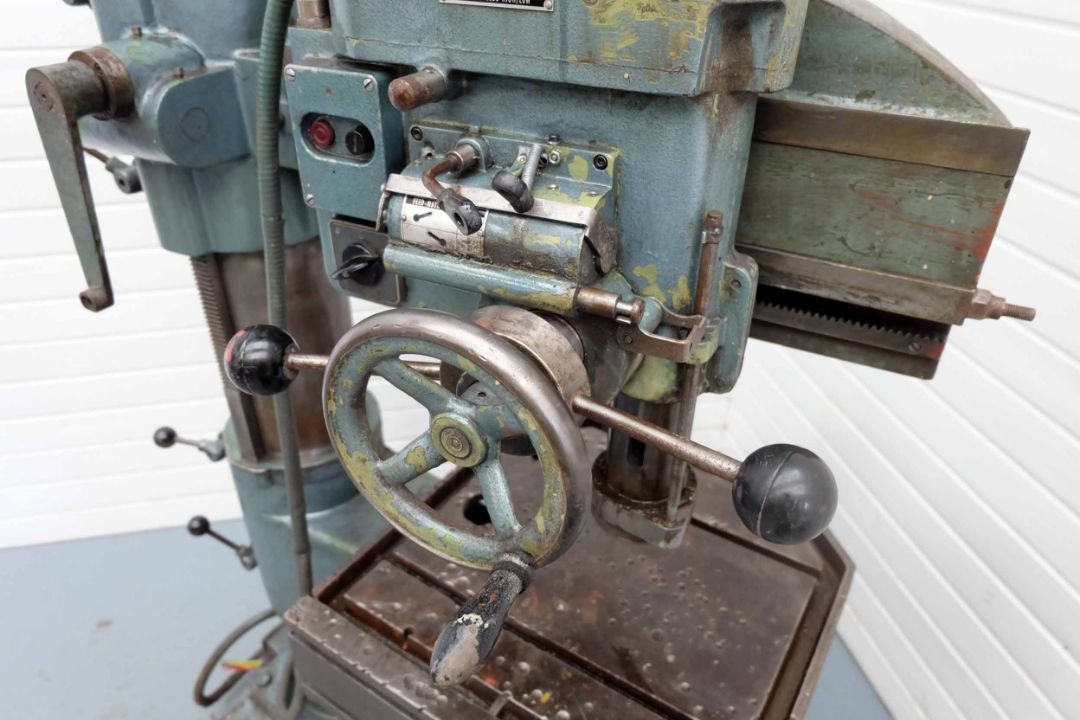 Arboga ER 1830 Radial Arm Drill. Radius of Arm 2' 6". Spindle Taper No.4 Morse. Spindle Speeds 80 - - Image 5 of 14