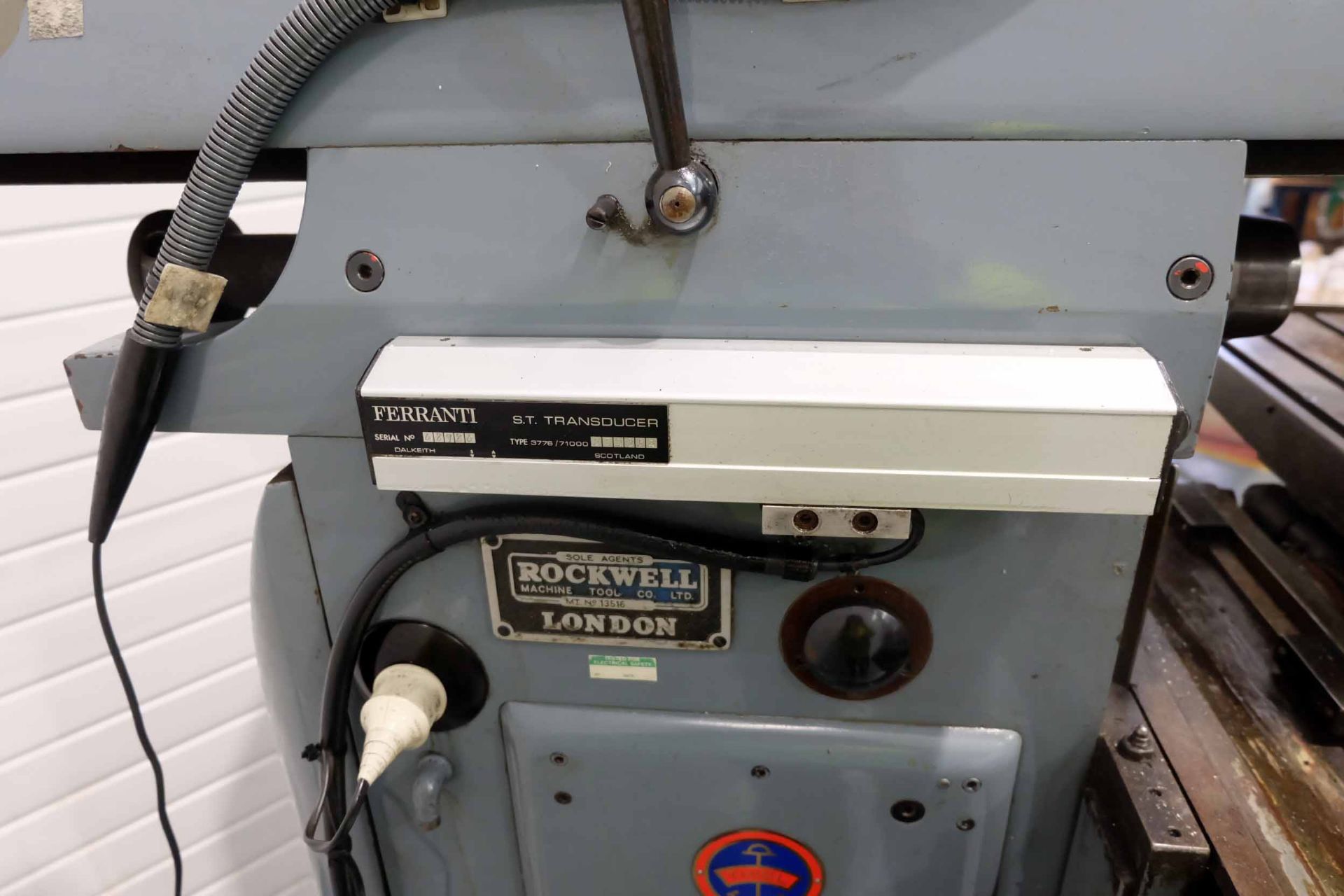 Thiel Duplex 158 Precision Milling Machine. Feeds to All Axis. Spindle Speeds 60 - 1800rpm. Table Si - Image 18 of 18
