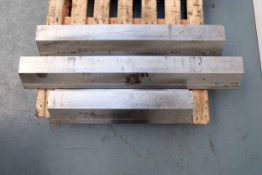 Quantity of Swan Neck Press Brake Tooling. 1 x 760mm L x 170mm H. 1 x 1067mm L x 170mm H. 1 x 1222mm