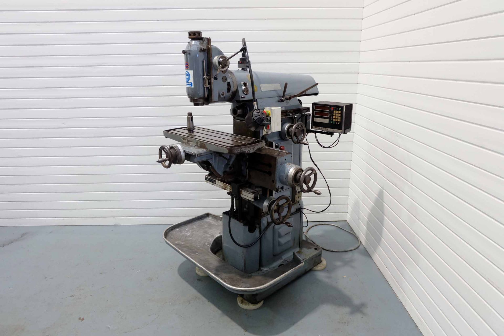 Thiel Duplex 158 Precision Milling Machine. Feeds to All Axis. Spindle Speeds 60 - 1800rpm. Table Si