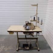 Mauser Spezial Type 9751-142FA3 Industrial 4 Thread Overlock Sewing Machine. Spec: 14-453-2X4.