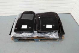 Pallet of Various Carpet & Rubber Car Mats. Rubber Car Mats To Suit: Honda Jazz 2020, Ford Focus Hat