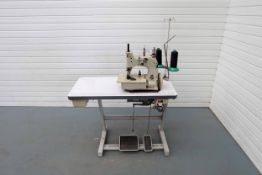 SBT Sewing Machine. HO HSING Clutch Motor Model PS-61. Single Phase. No 986678.