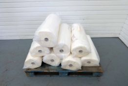 8 x Rubber Webbing. 600mm Wide x 30M Long.