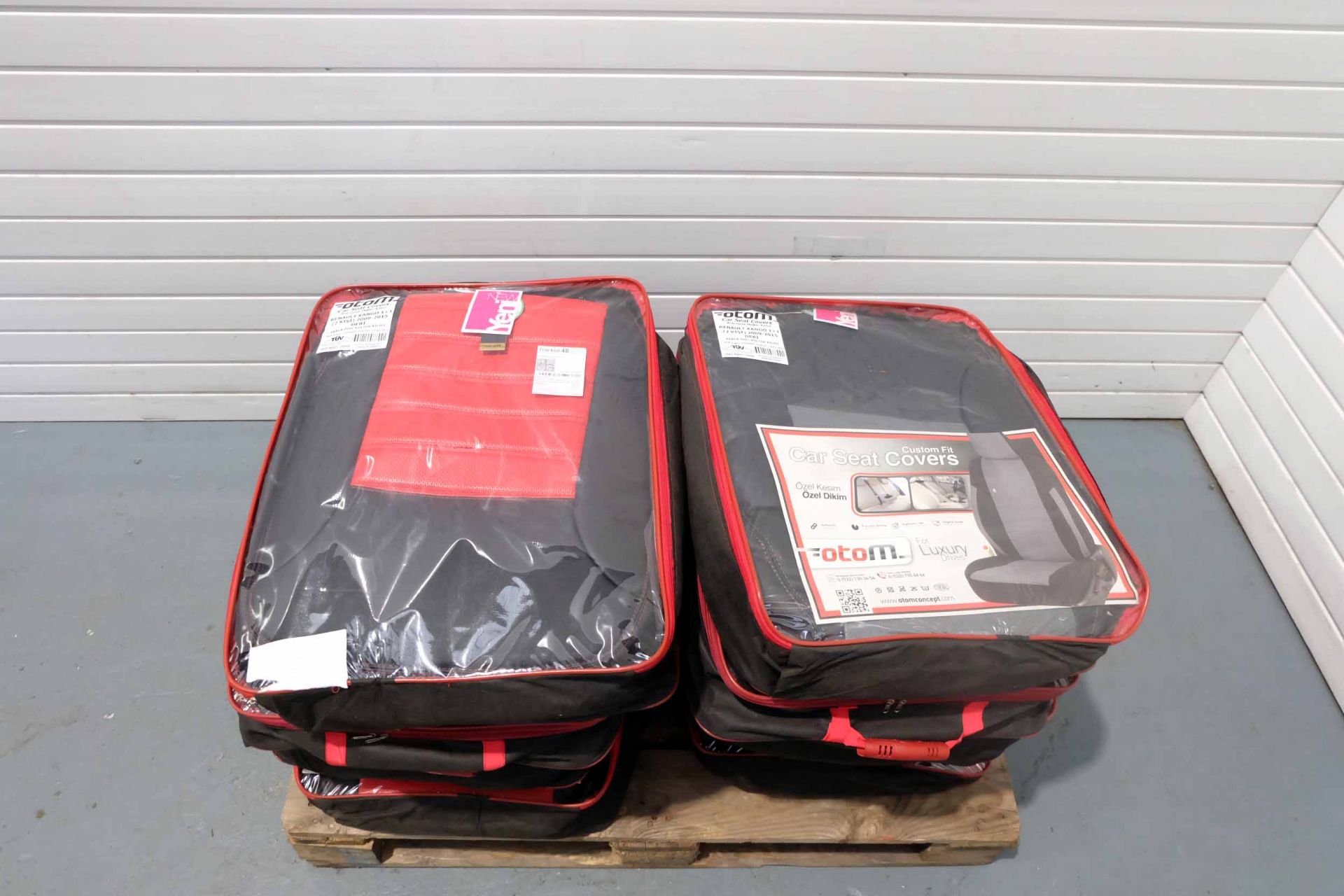 10 x Renault Kangoo Seat Covers. 2009 - 2015. Red, Grey, Blue. - Image 2 of 4