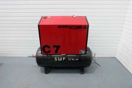 SIMM ECOAIR Compressor Type C7 on 260L Tank. 3 Phase.