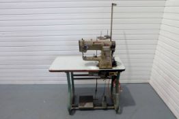 MITSUBISHI CU-865 Walking Foot Cylinder Bed Sewing Machine. Single Phase.