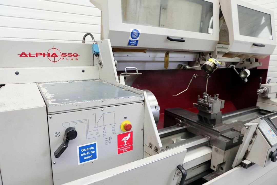 Harrison Alpha 550 Plus Gap bed Centre Lathe With Autocycling. Swing Over Bed 554mm. - Image 2 of 18