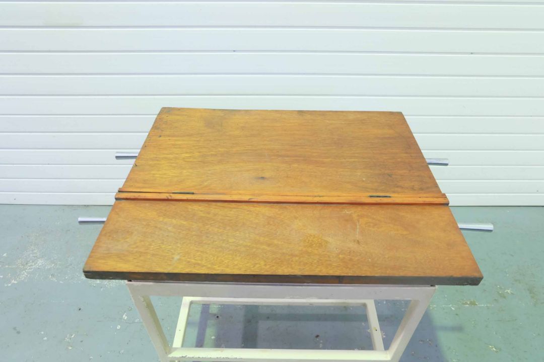 Surface Flatness Cast Iron Surface Plate on Steel Stand. Size 30" x 24". Grade 2. - Image 6 of 7
