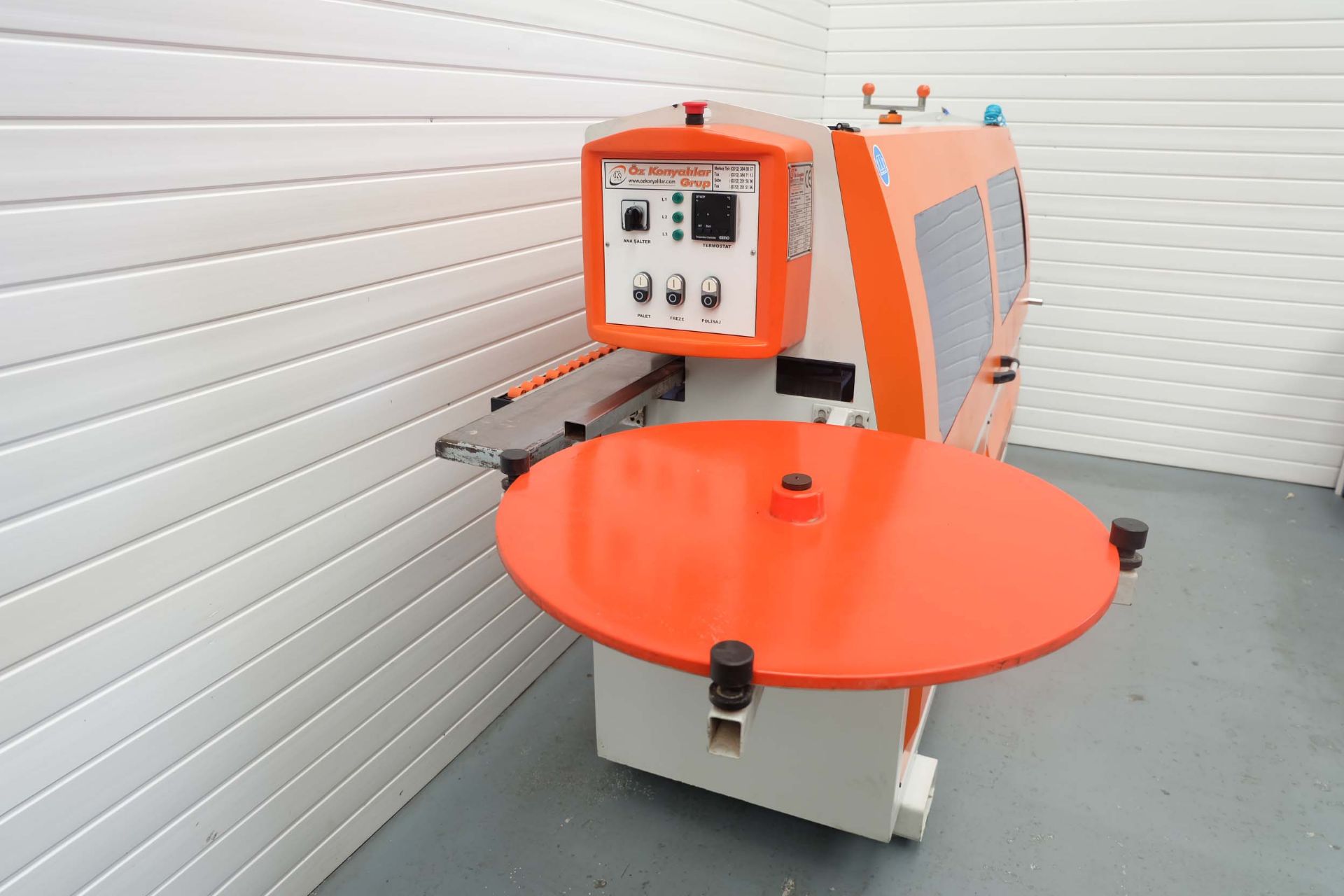 FRP 285 Kenar Yapistirma Edge banding Machine. Feed Speed 14m/min. Edge Max Thickness 3mm. - Image 10 of 16