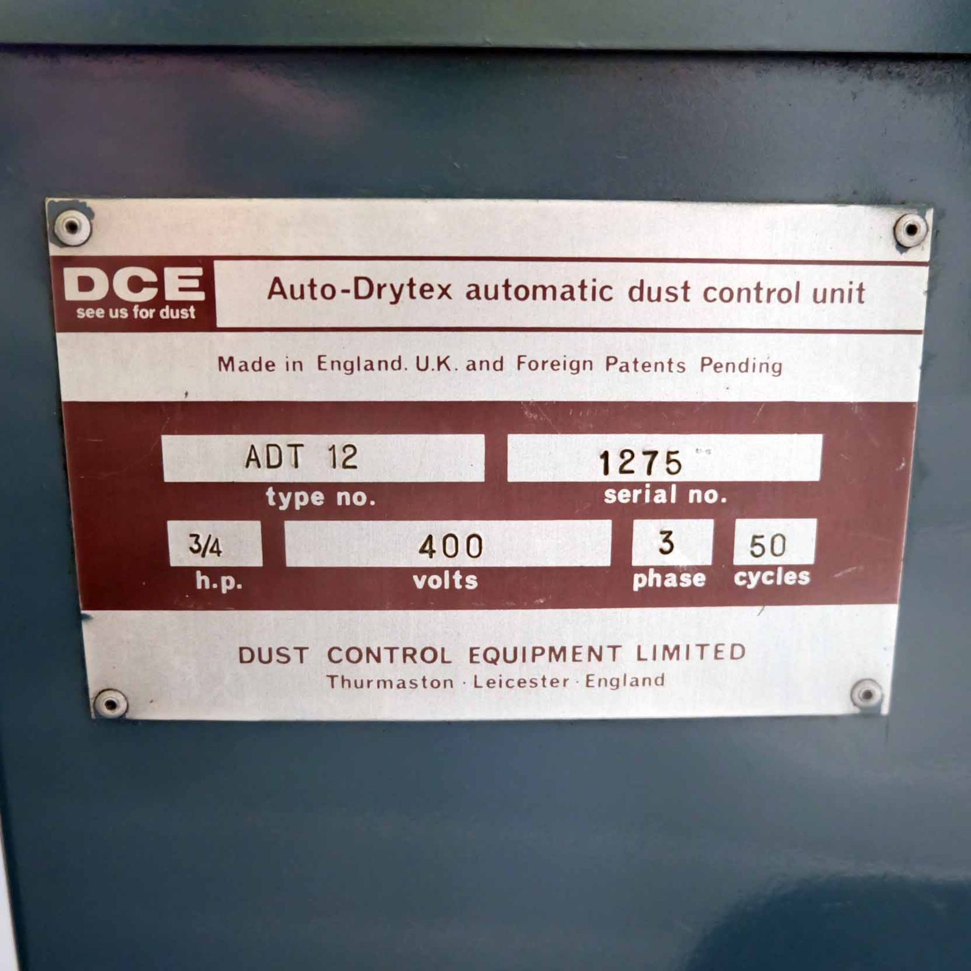 Jones & Shipman Dust Extractor for Grinder. - Image 6 of 6
