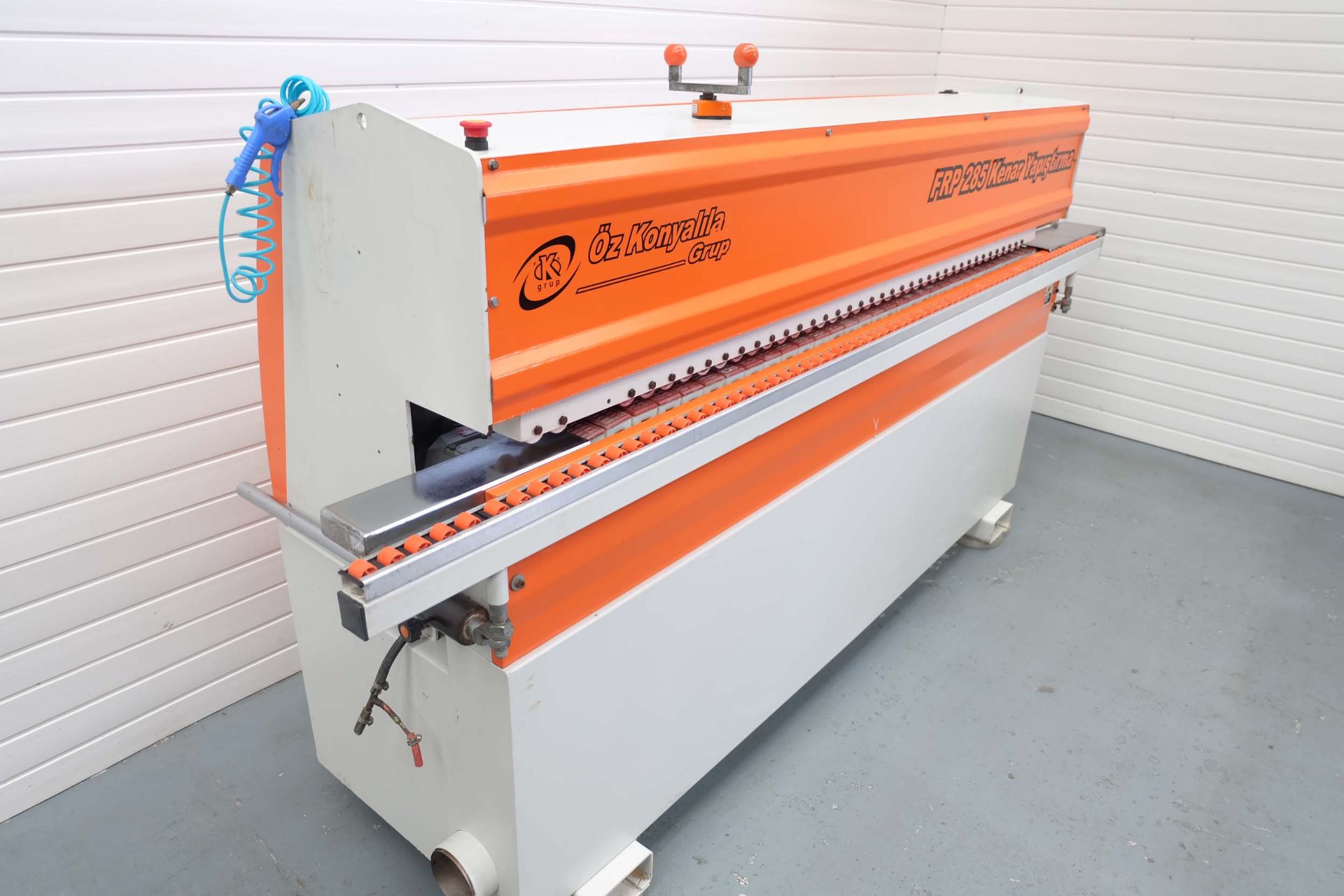 FRP 285 Kenar Yapistirma Edge banding Machine. Feed Speed 14m/min. Edge Max Thickness 3mm. - Image 5 of 16