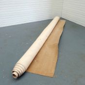Roll End of Carpet. Beige. Size 4m x 4m Approx.