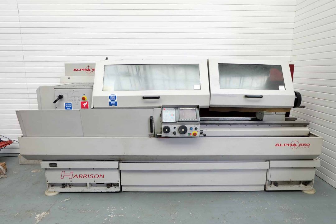Harrison Alpha 550 Plus Gap bed Centre Lathe With Autocycling. Swing Over Bed 554mm. - Image 13 of 18