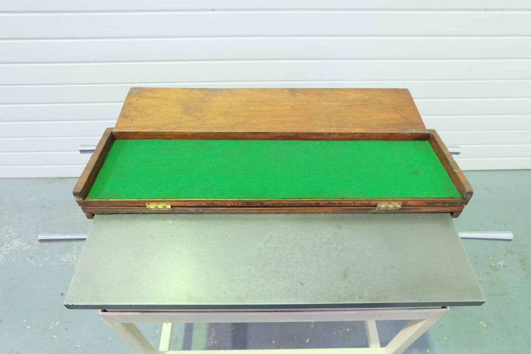 Surface Flatness Cast Iron Surface Plate on Steel Stand. Size 30" x 24". Grade 2. - Image 7 of 7