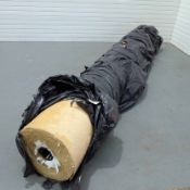 Roll End of Carpet. Gold. Size 20m x 4m Approx.