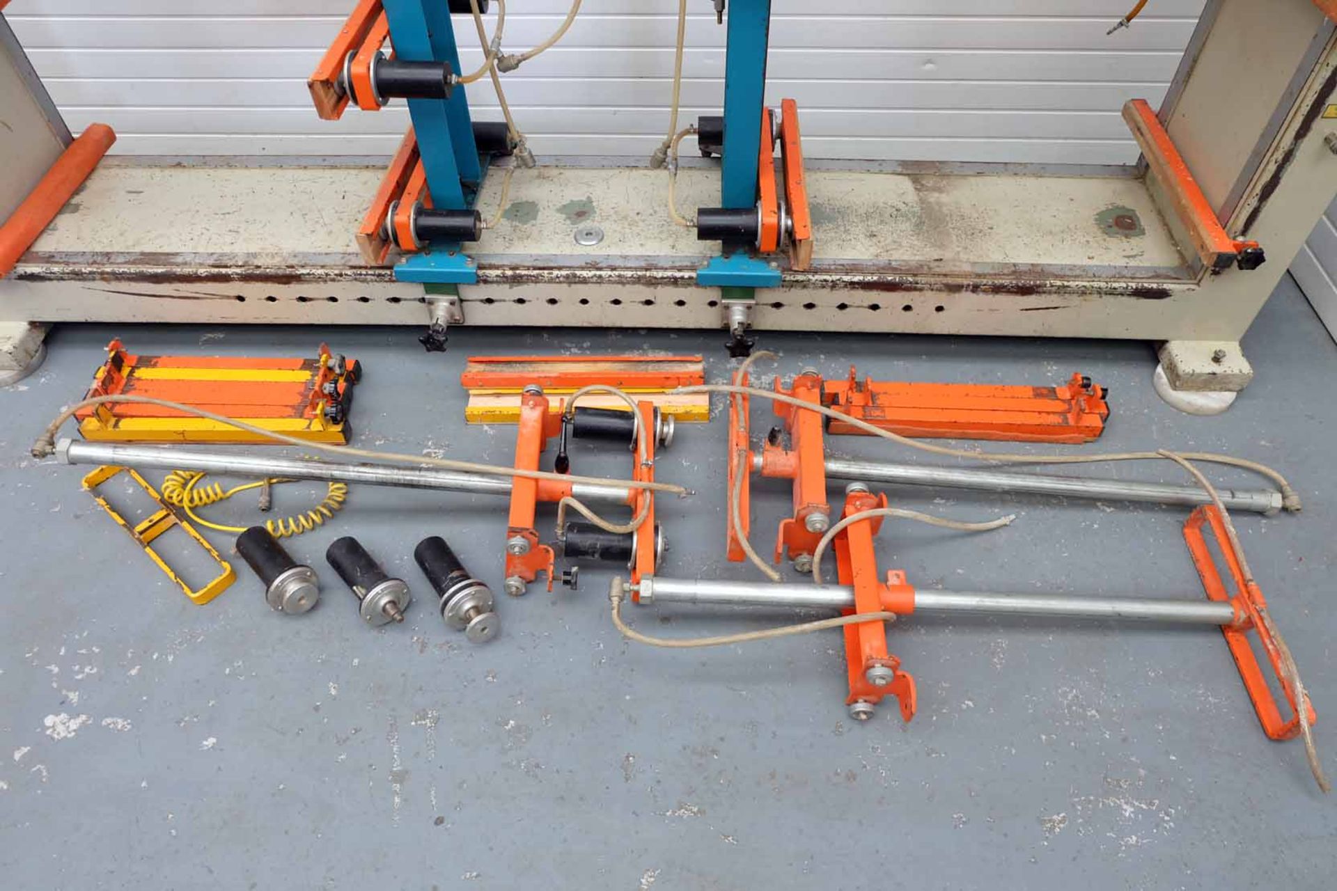 Ramarch Model PN20 Pneumatic Carcase 2 Station Clamp Press. Max Carcase Size Approx 2000 x 1350 x 60 - Image 13 of 13