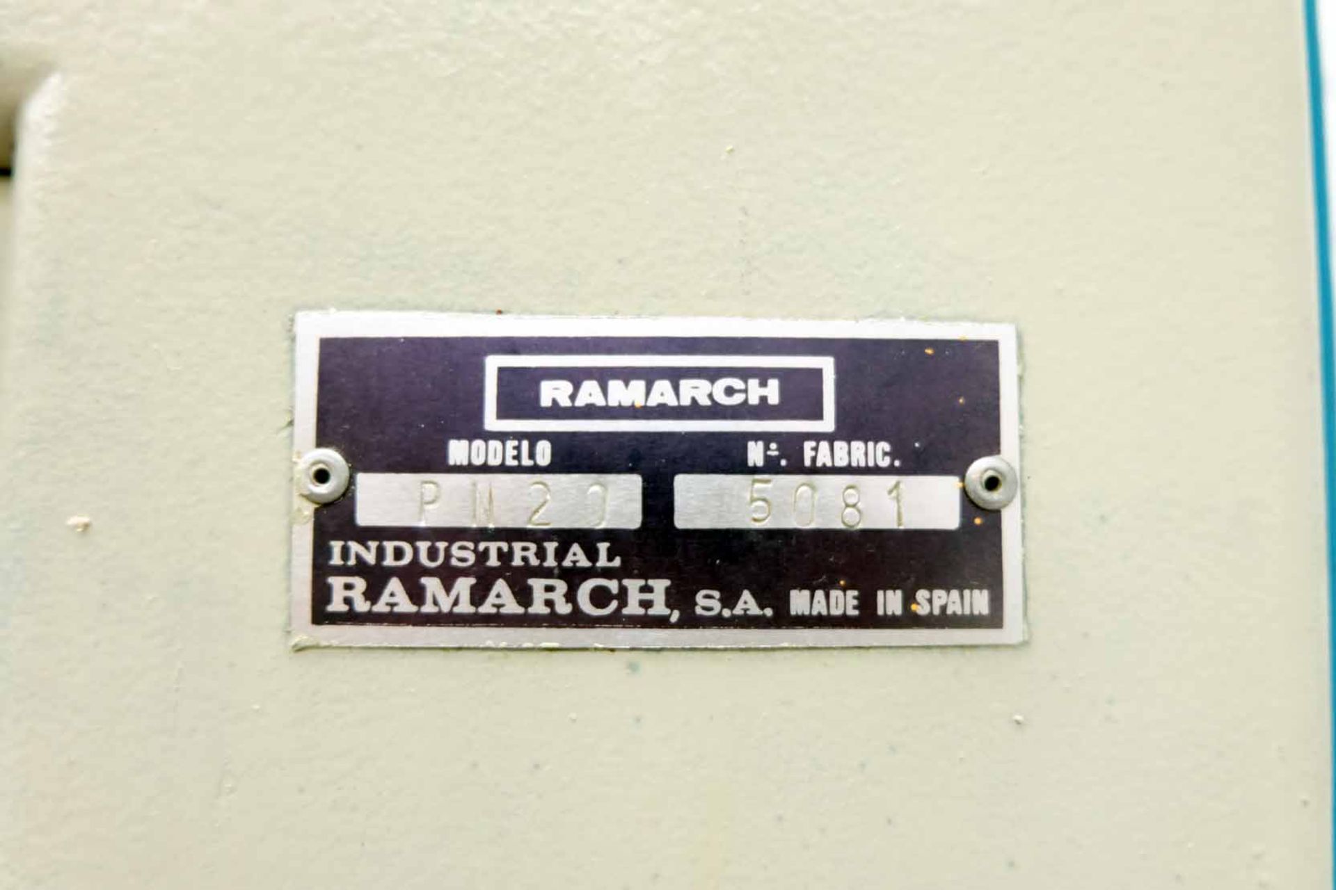 Ramarch Model PN20 Pneumatic Carcase 2 Station Clamp Press. Max Carcase Size Approx 2000 x 1350 x 60 - Image 4 of 13