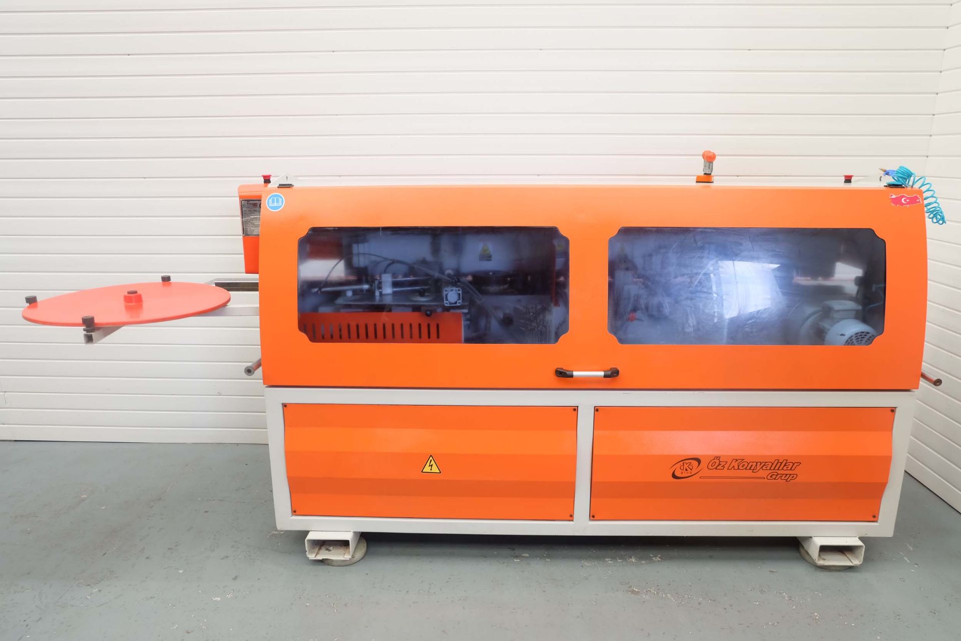FRP 285 Kenar Yapistirma Edge banding Machine. Feed Speed 14m/min. Edge Max Thickness 3mm. - Image 9 of 16