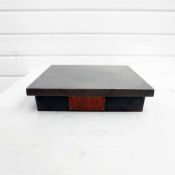 CRITERIAN 300mm x 300mm Cast Iron Surface Plate. With Wooden Cover.