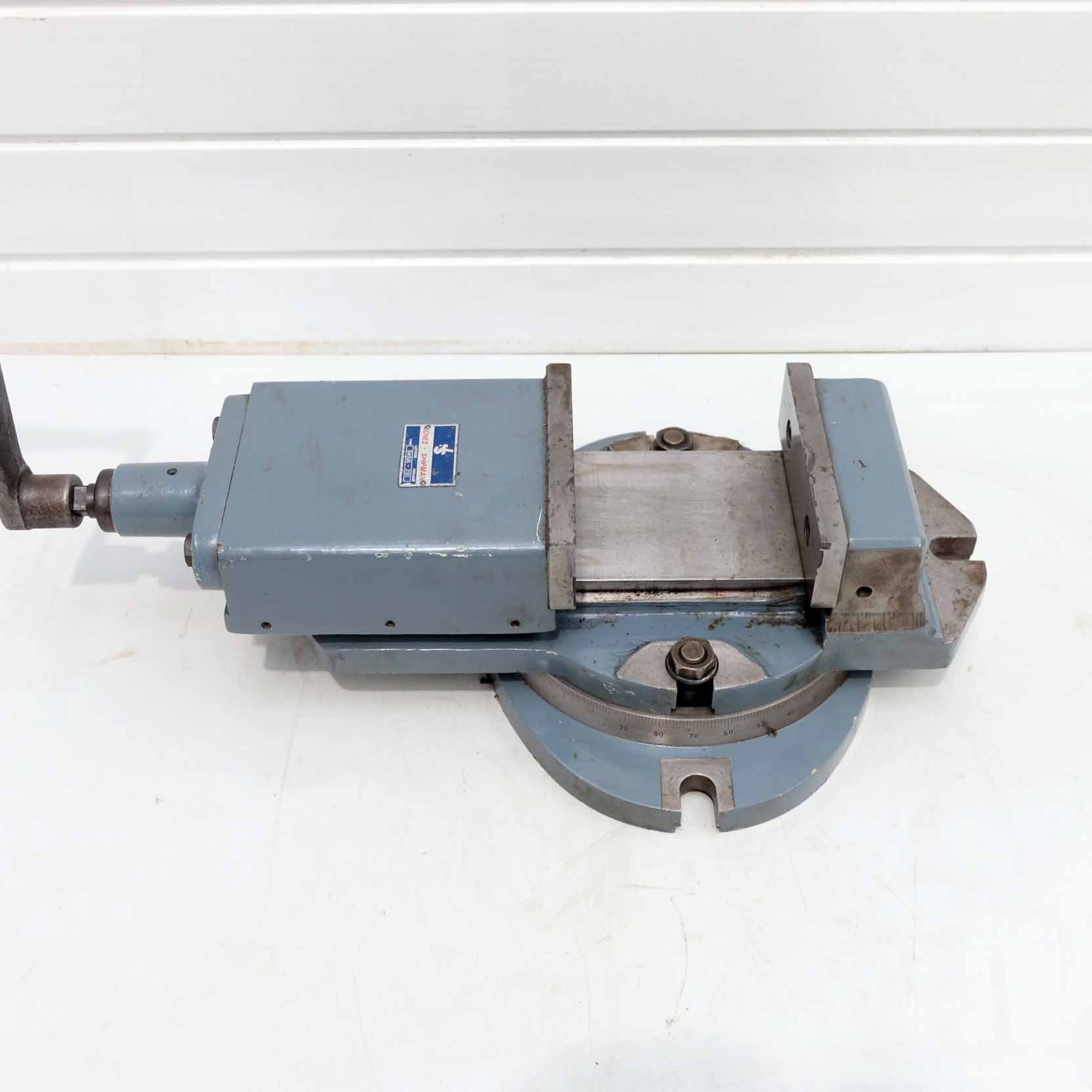 Jones & Shipman 6" Swivelling Machine Vice. Jaws 6" x 2 1/8". Max Opening 5 1/8". Overall Height 5 3 - Image 2 of 9