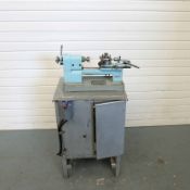 Pultra Watchmakers Lathe With Capstan Attachment. Centre Height 70mm. With Drawbar & Collets