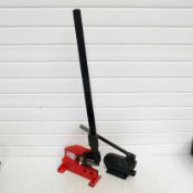 1 x Sealey Model 3S/4R Bench Cropper. 120mm Blade. Capacity: 4mm Sheet, 10mm Round Bar, 70mm x 5mm F