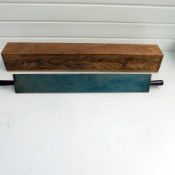 2 Sided 45 Degree Angled Straight Edge in Wooden Box. 625mm Long. 90mm Sides.