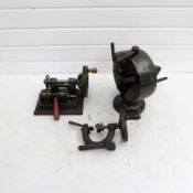 Three Vintage Hand Machines. The Wizard Key Cutting Machine. An Octopus Bearing Puller and a Mikado