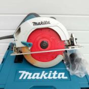 Makita Model HS7601 Circular Saw. Blade Size 190mm Diameter. Power 1200W. Input 240V. Year 2019. Wit
