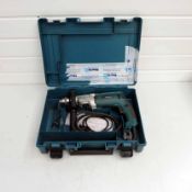 Makita HP2070 Hammer Drill in Carry Case. 240V.