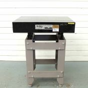 WBJ Granite Surface Table on Steel Stand. Size 600mm x 450mm. Thickness 105mm. Grade '0'.