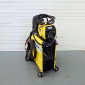 ESAB Fabricator EM 401 i Mig Welder With ESAB Fabricator Feed 304W. With Book.