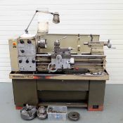 Harrison M300 Centre Lathe. Swing Over Bed 330mm. Distance Between Centres 635mm. Spindle Bore 38mm.