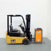 Toyota Electric Fork Lift Truck. Capacity 1350kg. Forks Max Height 3M. Dimensions of Forks 1000mm x