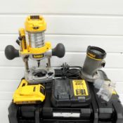 DeWalt DCW600 Compact Cordless Router. 7 Variable Speeds. 18V XR. Type 1. With 18V XR LI-ION 2.0 AH