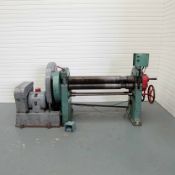 Bigwood Initial Pinch Powered Bending Rolls. Length of Rolls 50