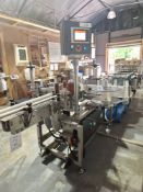 Intrex Bottle Labelling Machine, Approx 2018, Model: Set 3102 Plus, Steel Roller Conveyor, 4.4m Long
