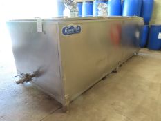 Liscarroll Engineering S/Steel Twin Paddle Mixing Tank, 2500 Litre Capacity.