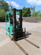 2005, Mitsubishi Electric Forklift, 1.8 Ton Capacity, Model: FB18K, Lift Height: 4750 mm, 6821 Hours