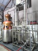 2018, Carl 550 Litre Capacity S/Steel Pot Still with Cognac Design Helmet, Carl 300 Litre S/Steel