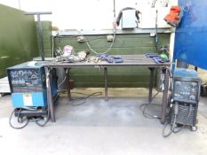 Welding Workstation Inc: Miller Syncrowave 250, CC-AC/DC Welding Power Source Welder, 3 Phase.