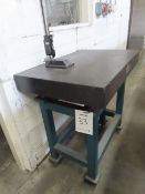 Mitutoyo Granite Top Table and Digimatic Height Guage.