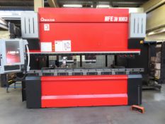 2016, Amada Press Brake Machine. Machine No: HFE 31 1003 8 Axes. Max Press Force: 1000 Kn, Max
