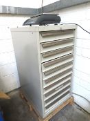 Packaging Area Inc: Metal Ten Drawer Tool Chest. Jadever Scales, JCE-30K. 5 x Bays of Metal