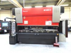 2012, Amada Press Brake Machine. Machine No: HD 1003 NT. Max Press Force: 1000 Kn, Max Stroke: