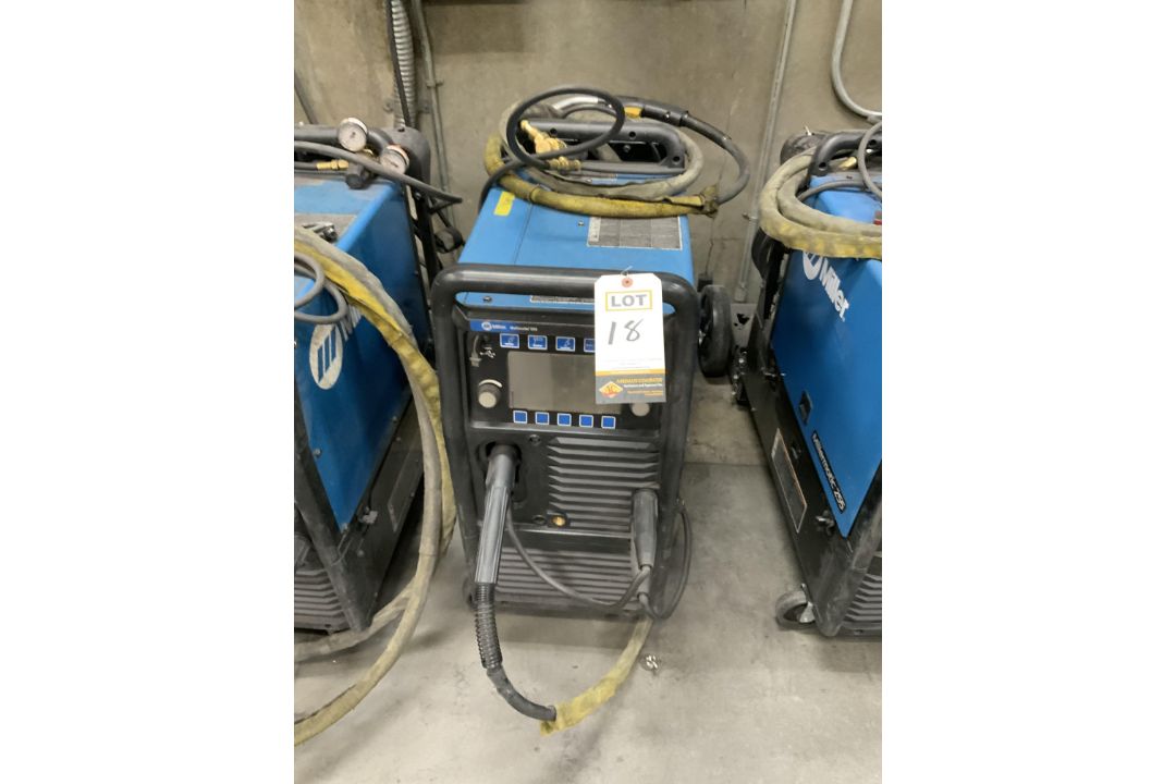 Miller Multimatic 255 Multiprocess Welder. The Miller® Multimatic® 255 multi-process welder. - Image 1 of 2