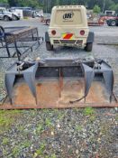 JCT Skidsteer Grapple Bucket, 2 Cylinders, 2 Grapples, 72