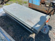 Weather Guard Aluminum Diamond Plate Pick-Up Tool Box, 60